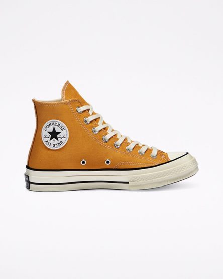 Men's Converse Chuck 70 Vintage Canvas High Top Shoes Orange Flower / Black | AU 68049W